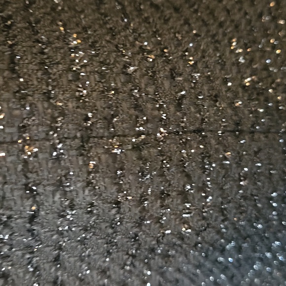 Worthington Textured Black Blazer With Silver Sparkle Detail - Picture 5 of 11